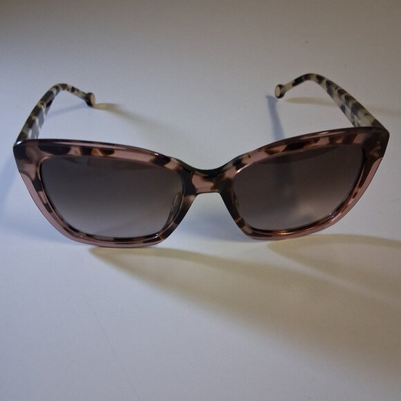 Carolina Herrera Brown Tortoise Sunglasses New main image 6